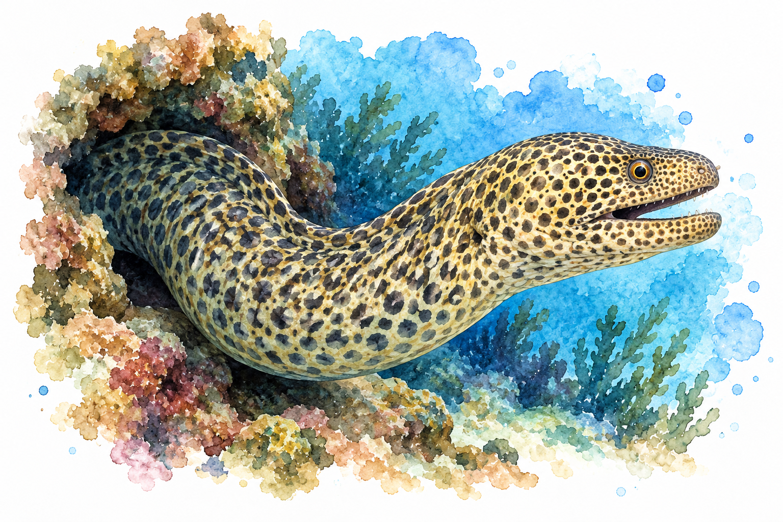 Moreia-pintada